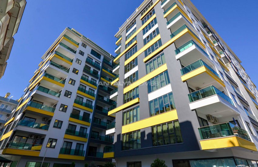 Berg Und Meerblick Wohnungen In Alanya Zentrum 2