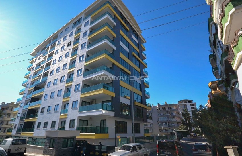 Berg Und Meerblick Wohnungen In Alanya Zentrum 1