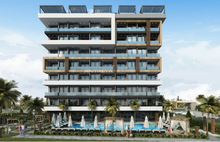 Modernly Designed Real Estate Surrounded by Nature in Alanya 3