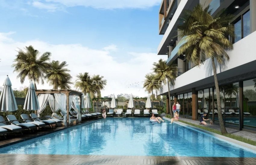 Modernly Designed Real Estate Surrounded by Nature in Alanya 4