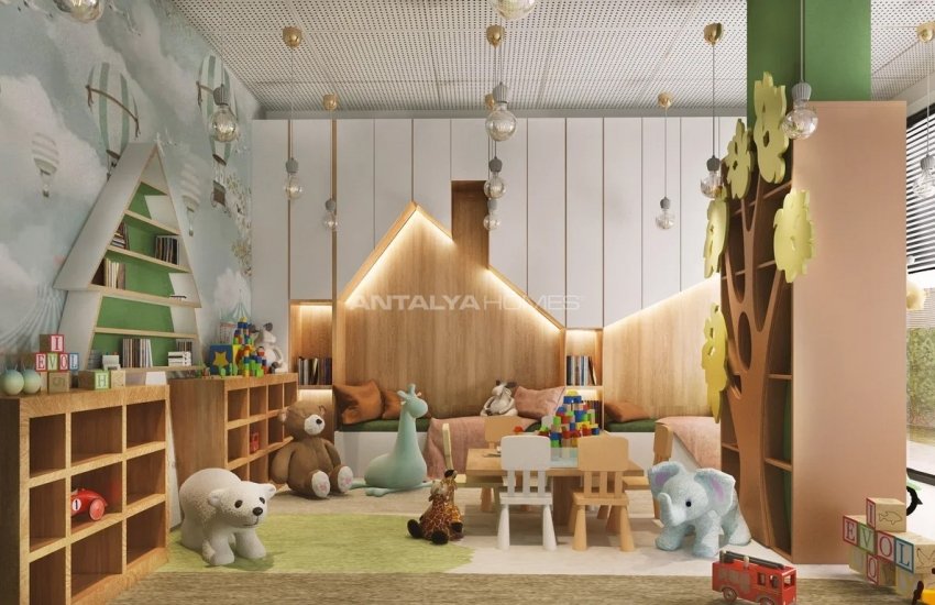 Modernly Designed Real Estate Surrounded by Nature in Alanya 8