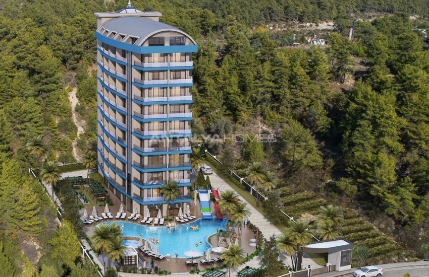 Alanya Properties Dichtbij Het Bos In Avsallar 1