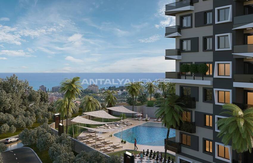 Panoramic Sea and Mountain View Real Estate in Alanya