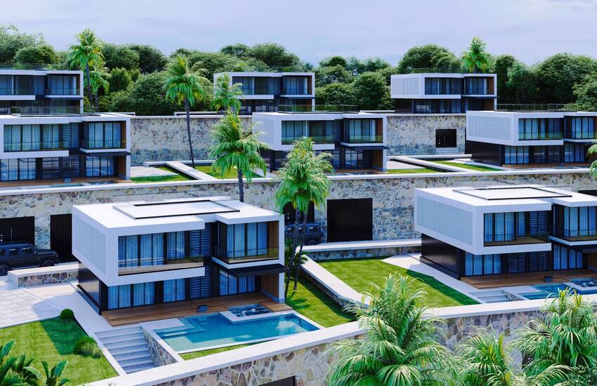 Brand New Villas in a High-quality Complex in Alanya Bektas