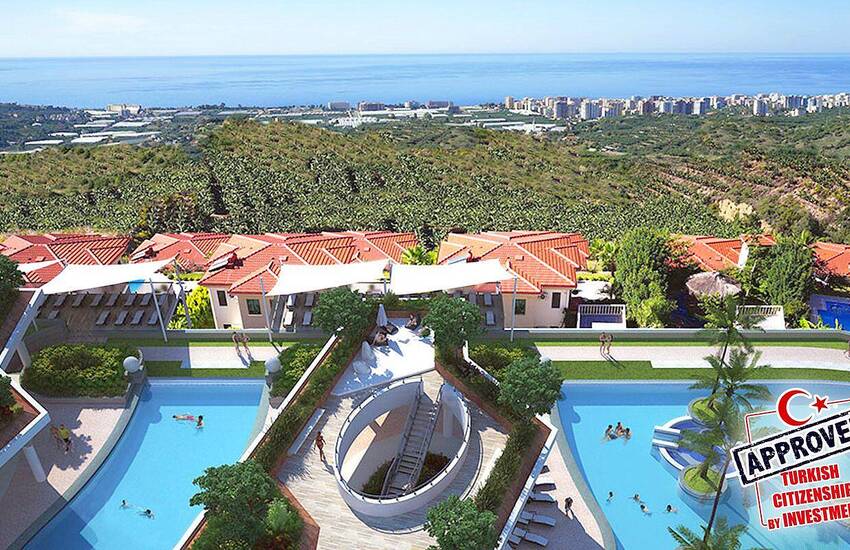 Unique Flats with Panoramic Sea View in Alanya Kargicak 1