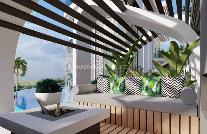 Triplex Villa Te Koop Verweven Met De Natuur In Alanya 9