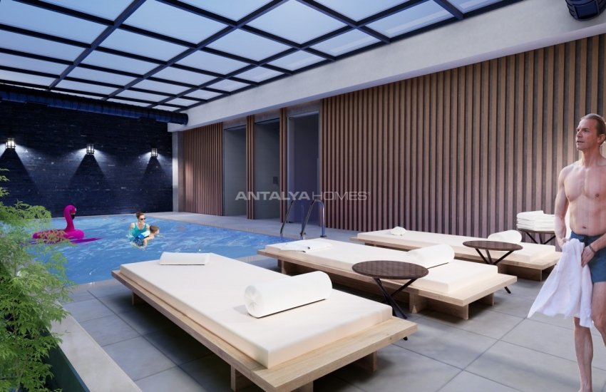 Alanya'nın Merkezinde Kleopatra Plajı'na Yakın Daireler 12