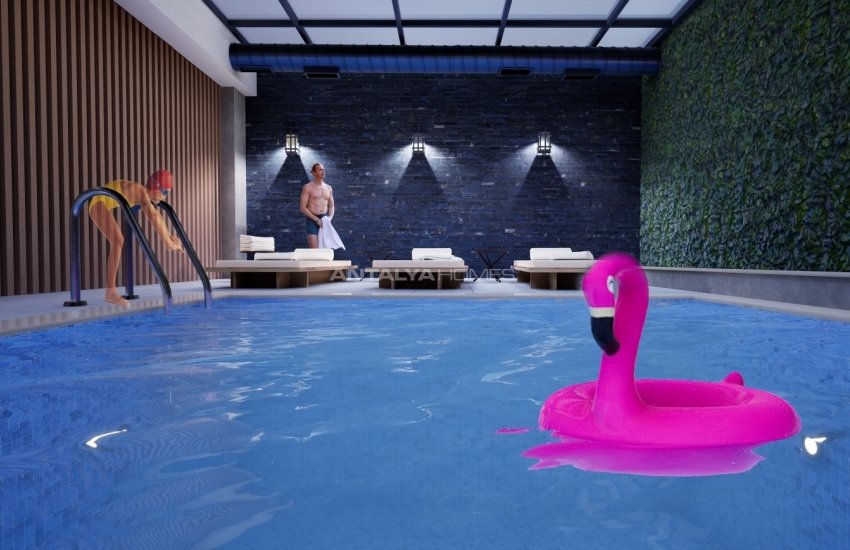 Alanya'nın Merkezinde Kleopatra Plajı'na Yakın Daireler 13