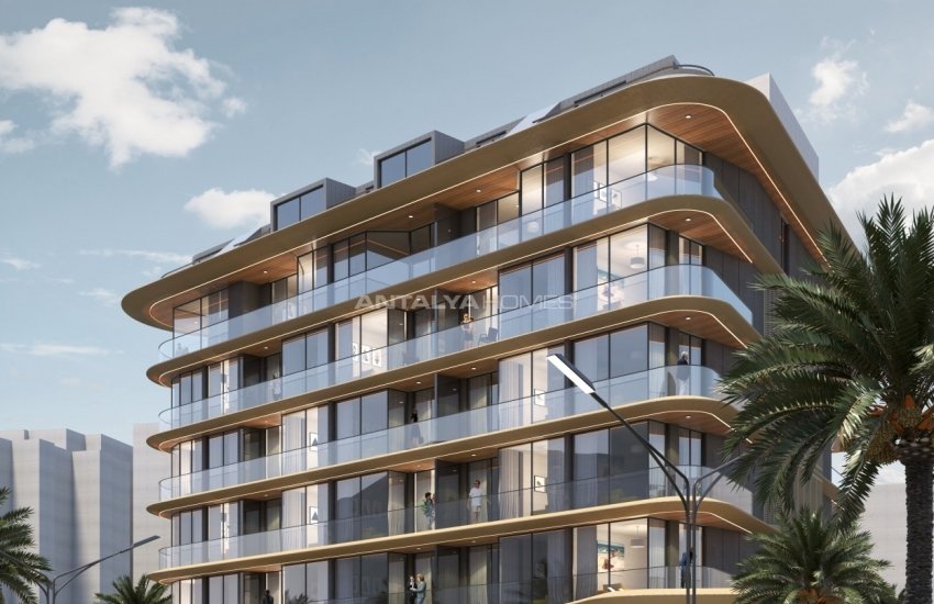 Alanya'nın Merkezinde Kleopatra Plajı'na Yakın Daireler 6