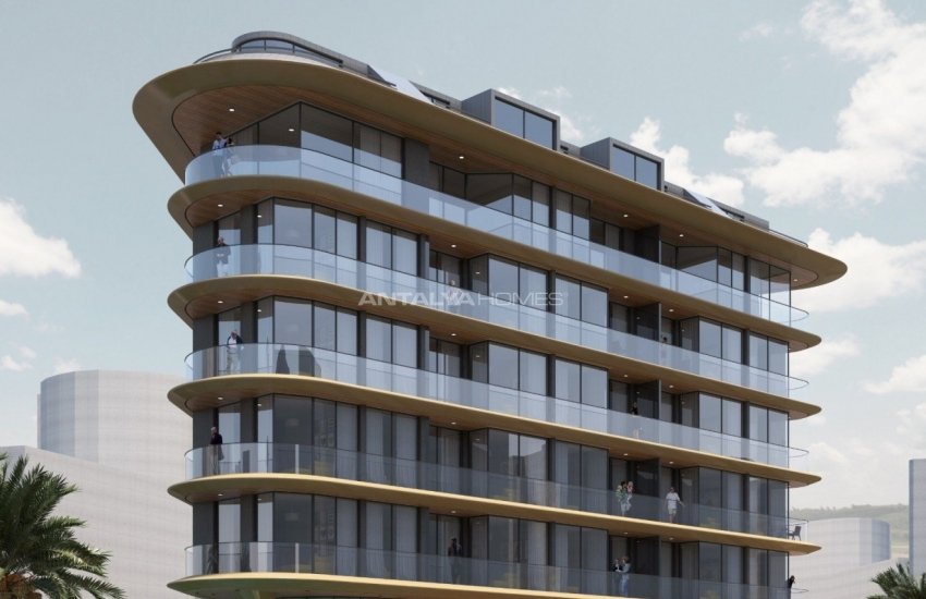 Alanya'nın Merkezinde Kleopatra Plajı'na Yakın Daireler 1