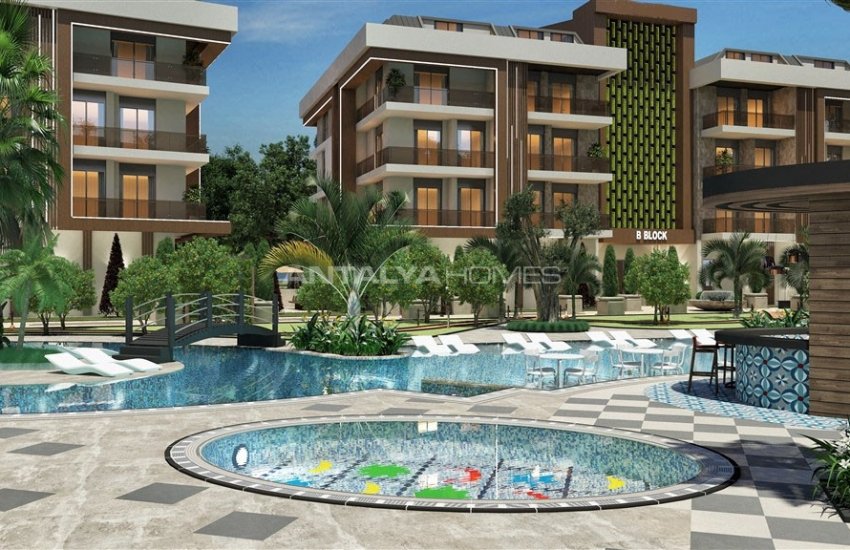 Centrally Located Apartments with Luxury Design in Oba 3