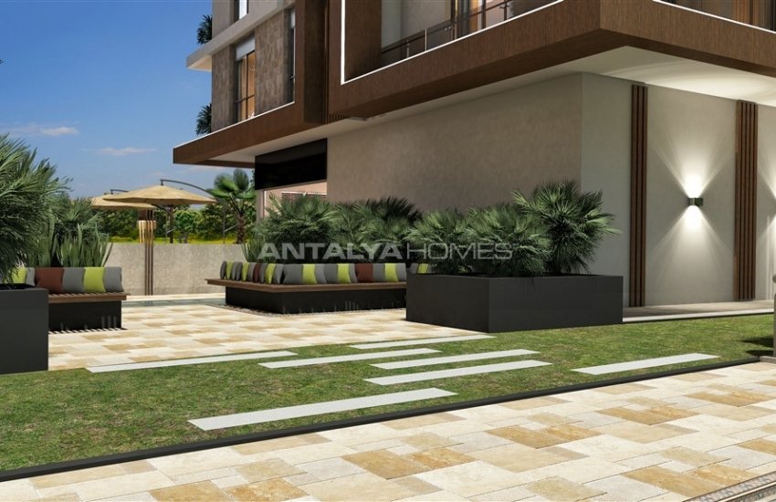 Centrally Located Apartments with Luxury Design in Oba 12