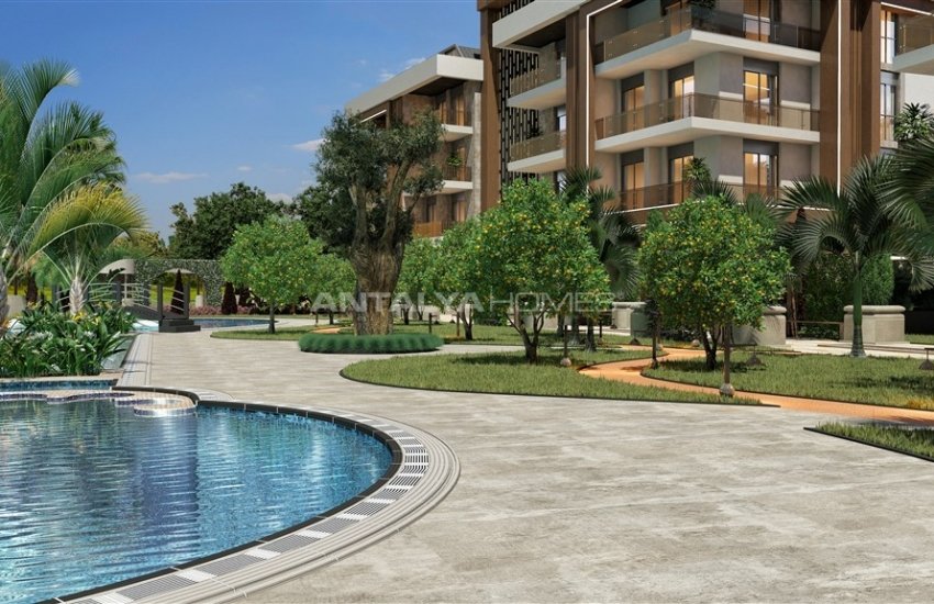 Centrally Located Apartments with Luxury Design in Oba 4
