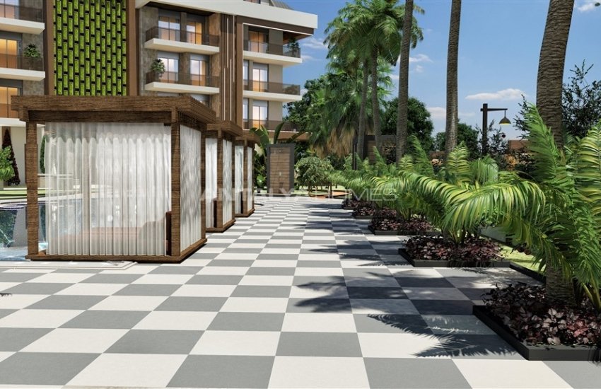 Centrally Located Apartments with Luxury Design in Oba 8