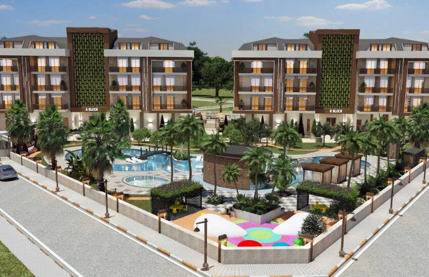 Centrally Located Apartments with Luxury Design in Oba 2