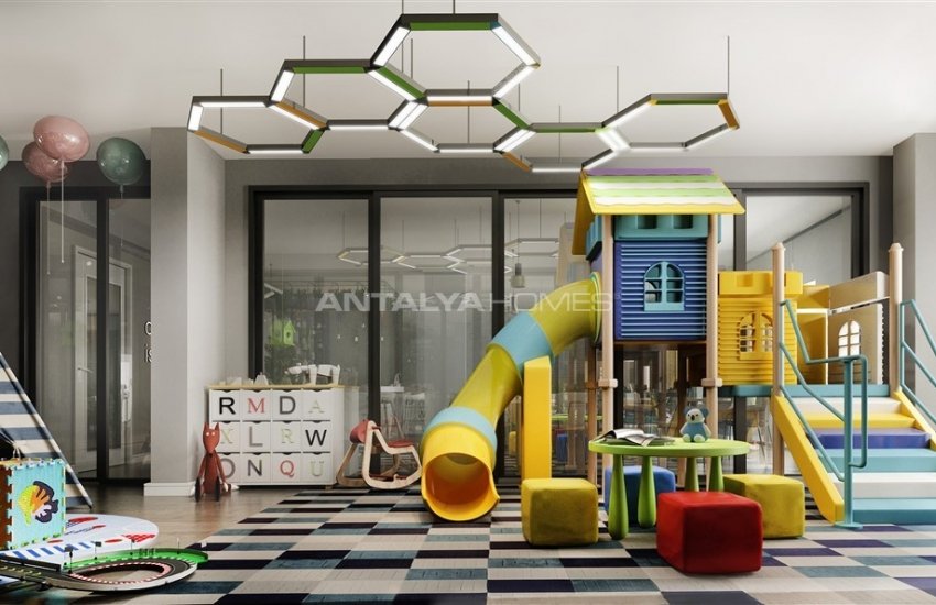 Central Apartments Intertwined with Nature in Alanya Oba 11