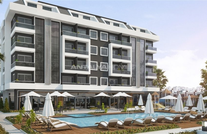 Central Apartments Intertwined with Nature in Alanya Oba 3