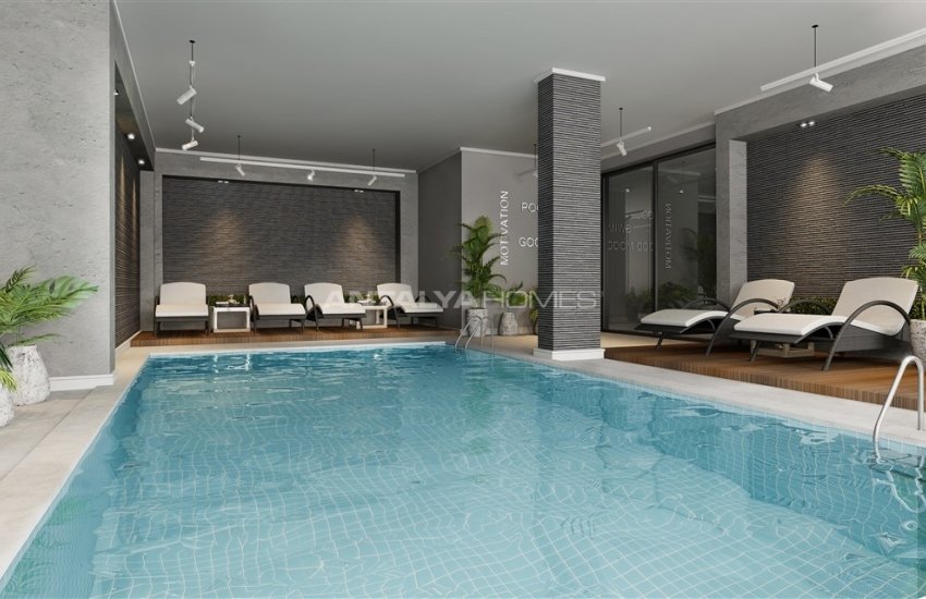 Central Apartments Intertwined with Nature in Alanya Oba 10