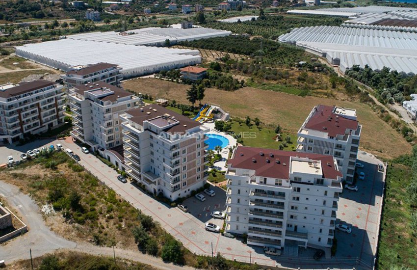Alanya’da Lüks Site İçinde Uygun Fiyatlı Yatırımlık Daireler 4