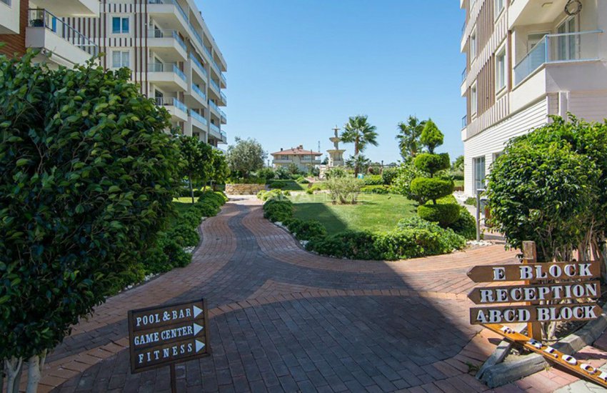 Alanya’da Lüks Site İçinde Uygun Fiyatlı Yatırımlık Daireler 10