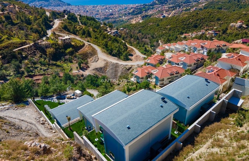Cozy Detached Villas with Castle and Sea Views in Alanya 14
