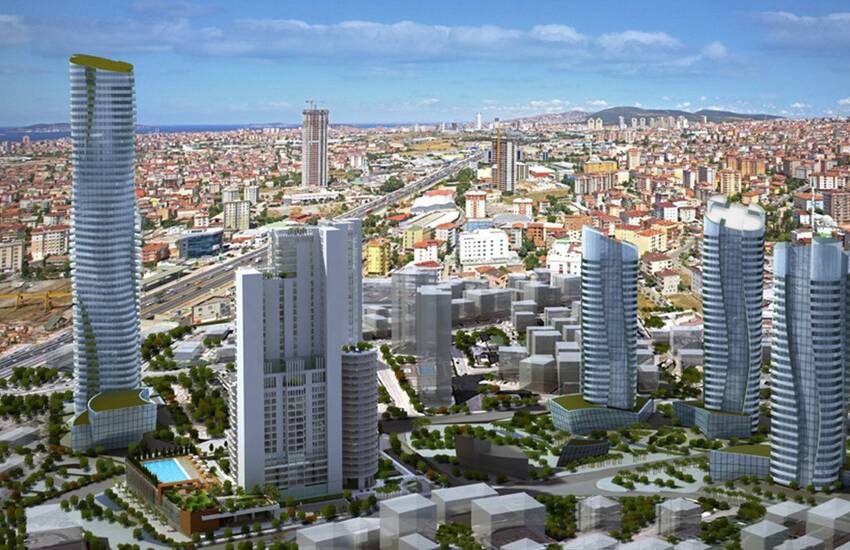 Istanbul Lägenheter I Blandad Användning Komplex 1