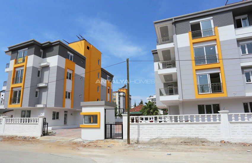 2+1 Cheap Apartments with Separate Kitchen in Kepez 2