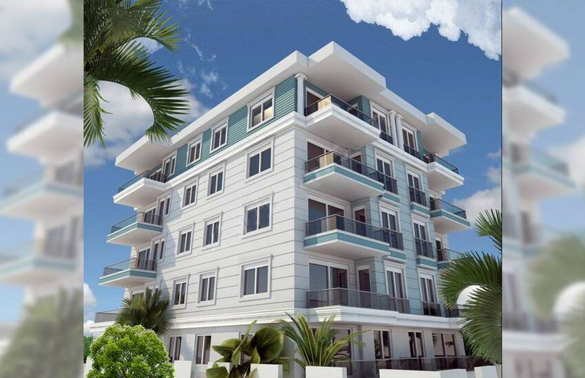 Nybyggda 2+1 Lägenheter I Antalya Nära Centrum 1