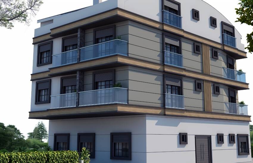 آپارتمان های مرکزی برای فروش در 350 متری دریا در آنتالیا