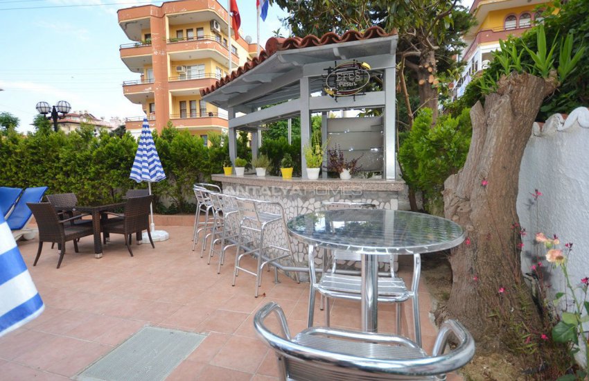 شقق فندقية مع عائد ايجار جيد للبيع في مركز ألانيا، تركيا 5