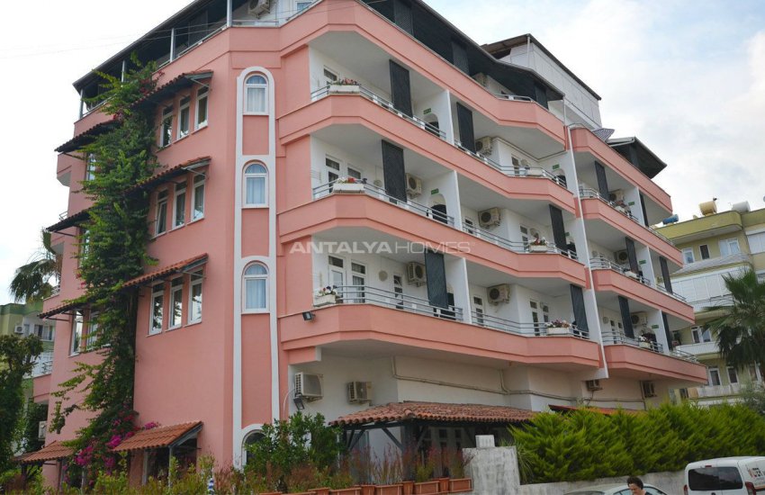 شقق فندقية مع عائد ايجار جيد للبيع في مركز ألانيا، تركيا 17