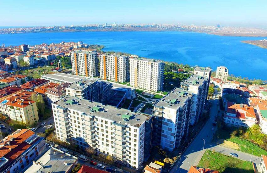 Sleutelklare Istanbul Appartementen Uitkijkend Over Meer 1