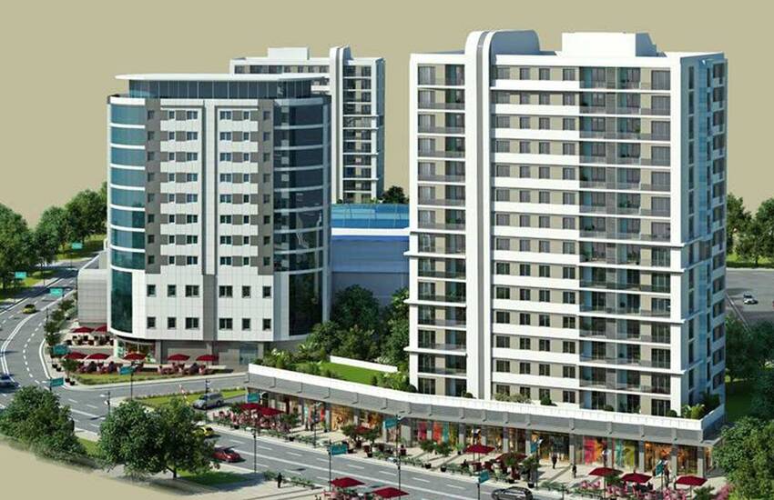 Modern Apartments in a Big Complex in Istanbul Başakşehir 1