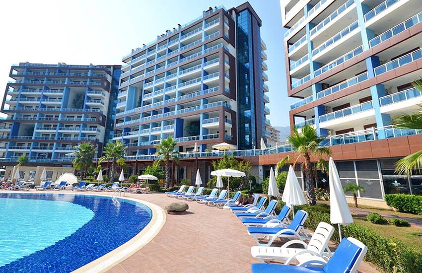 Appartementen In Luxe Complex Met Prive Strand In Alanya 1