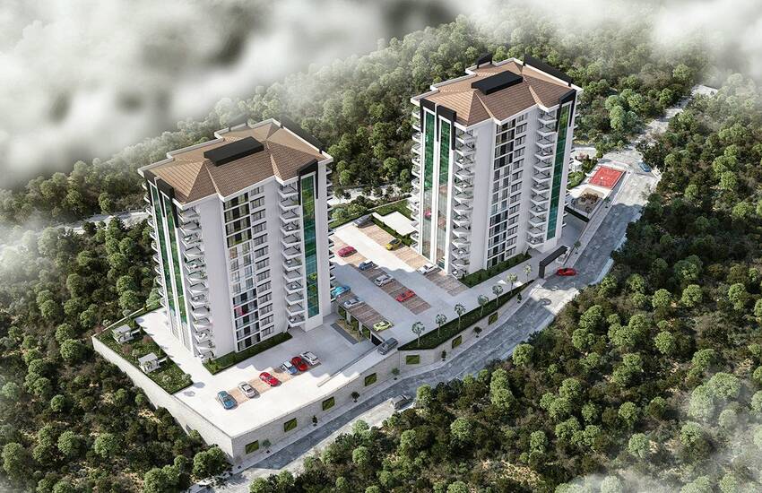 Nya 3+1 Lägenheter Med Havsutsikt I Yomra Trabzon 1