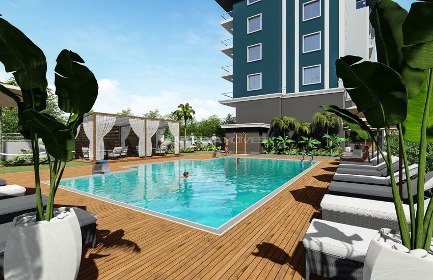 Investment Apartments 100 Mt to the Sea in Kargicak Alanya 11