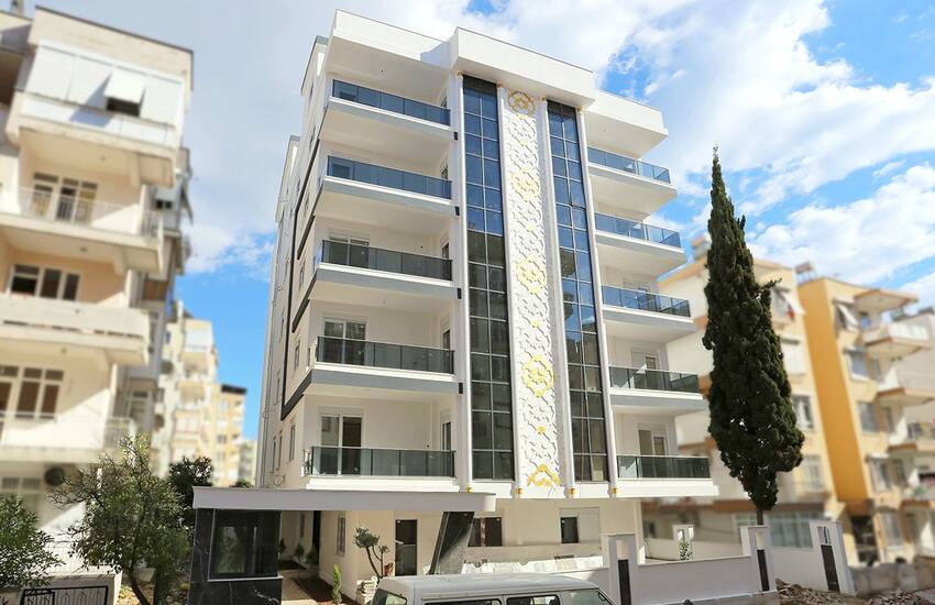 Nybyggda 3 Sovrum Lägenheter I Centrum Av Antalya 1
