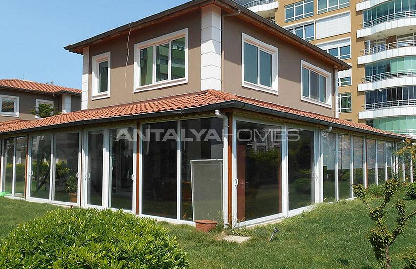 Sea View 3+2, Furnished Duplex Villa in Lara Antalya 1