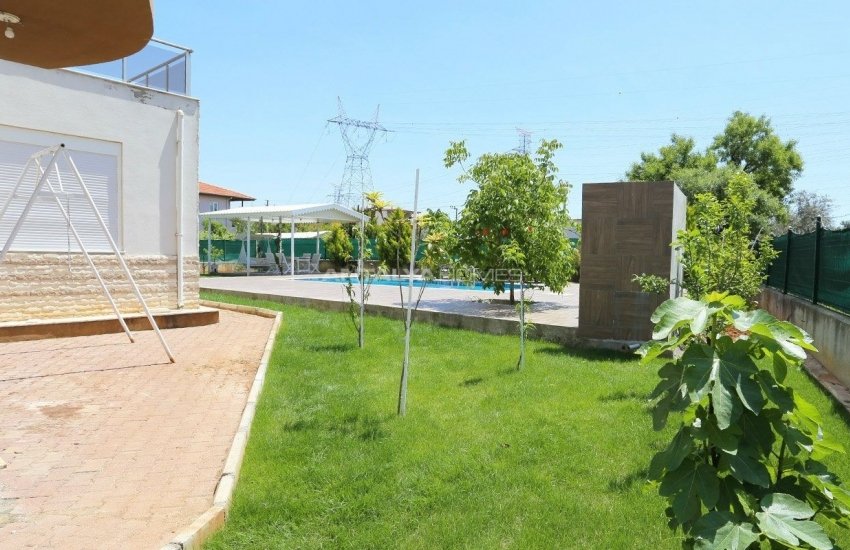 3+1 Private Villa with Pool in Duacı Village of Kepez 11