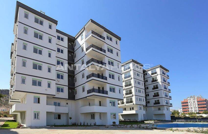Современные квартиры с окнами на 3 стороны в Анталии, Кепез 1