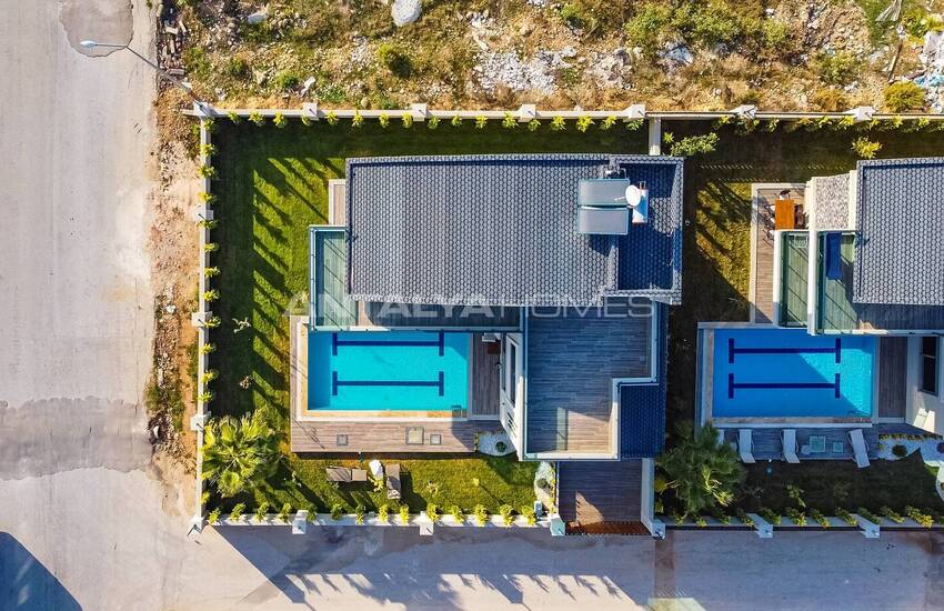 Belek Merkeze Yürüme Mesafesinde Satılık Tripleks Villalar 14