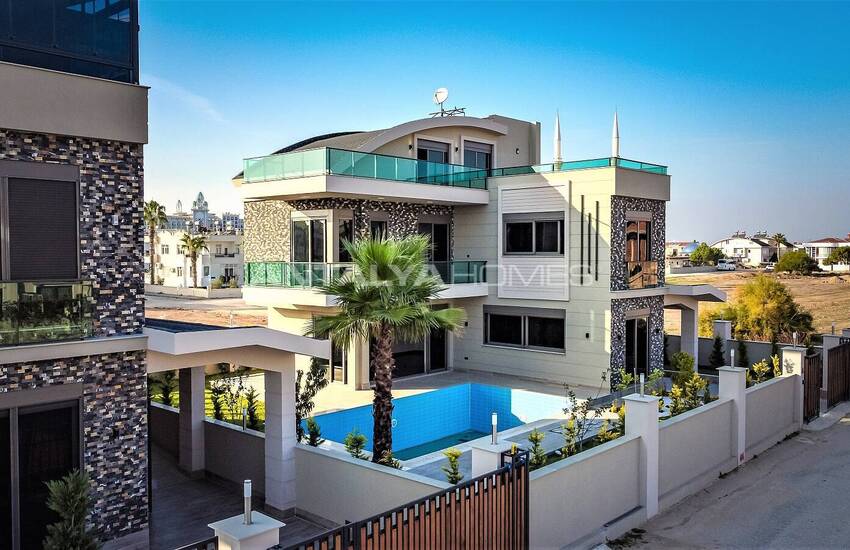 Belek Merkeze Yürüme Mesafesinde Satılık Tripleks Villalar 4