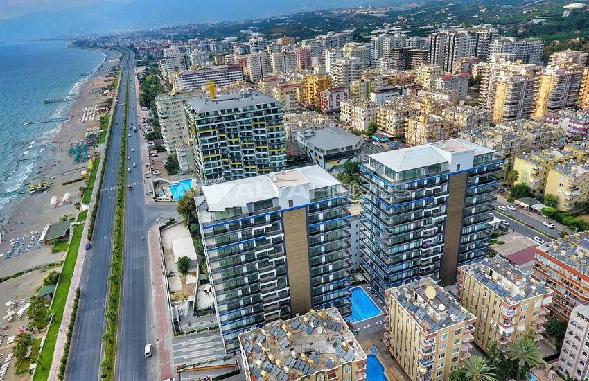 Квартиры в Алании, Махмутлар, рядом с пляжем