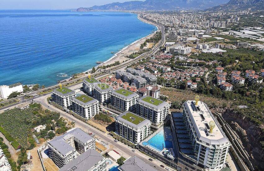 New Alanya Apartments Near the Coastal Road in Kargicak
