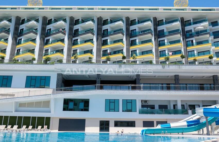 شقق جاهزة للسكن في مجمع مع شاطئ خاص في كارجيجاك ألانيا 8