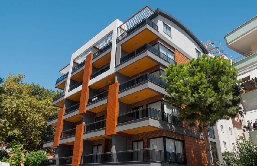 آپارتمانهای با موقعیت مرکزی در آلانیا، واقع شده در پروژه ای با ایده بوتیک