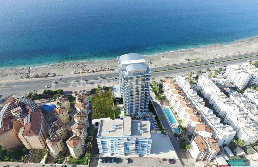 Alanya Mahmutlar’da Denize Sıfır Yeni Daireler 9