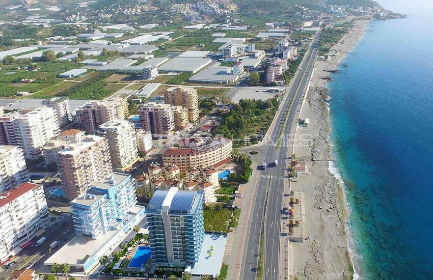 Alanya Mahmutlar’da Denize Sıfır Yeni Daireler 10