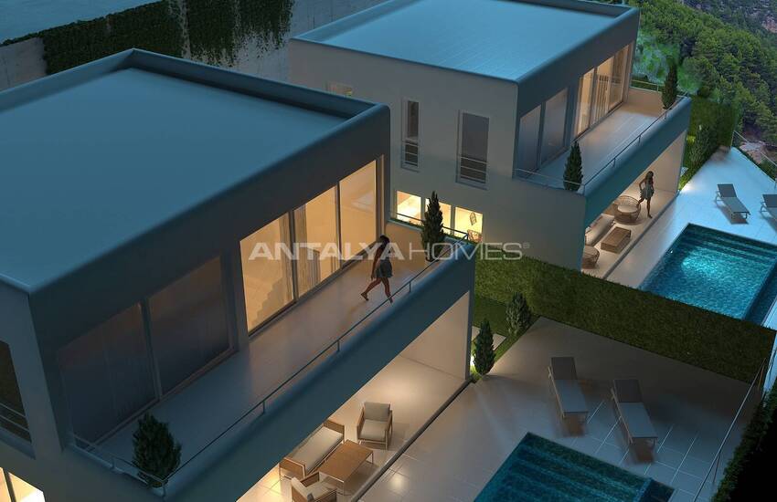 Zee- En Natuurzicht Vrijstaande Villa's In Alanya Tepe 27