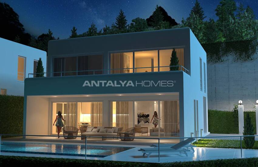 Zee- En Natuurzicht Vrijstaande Villa's In Alanya Tepe 29